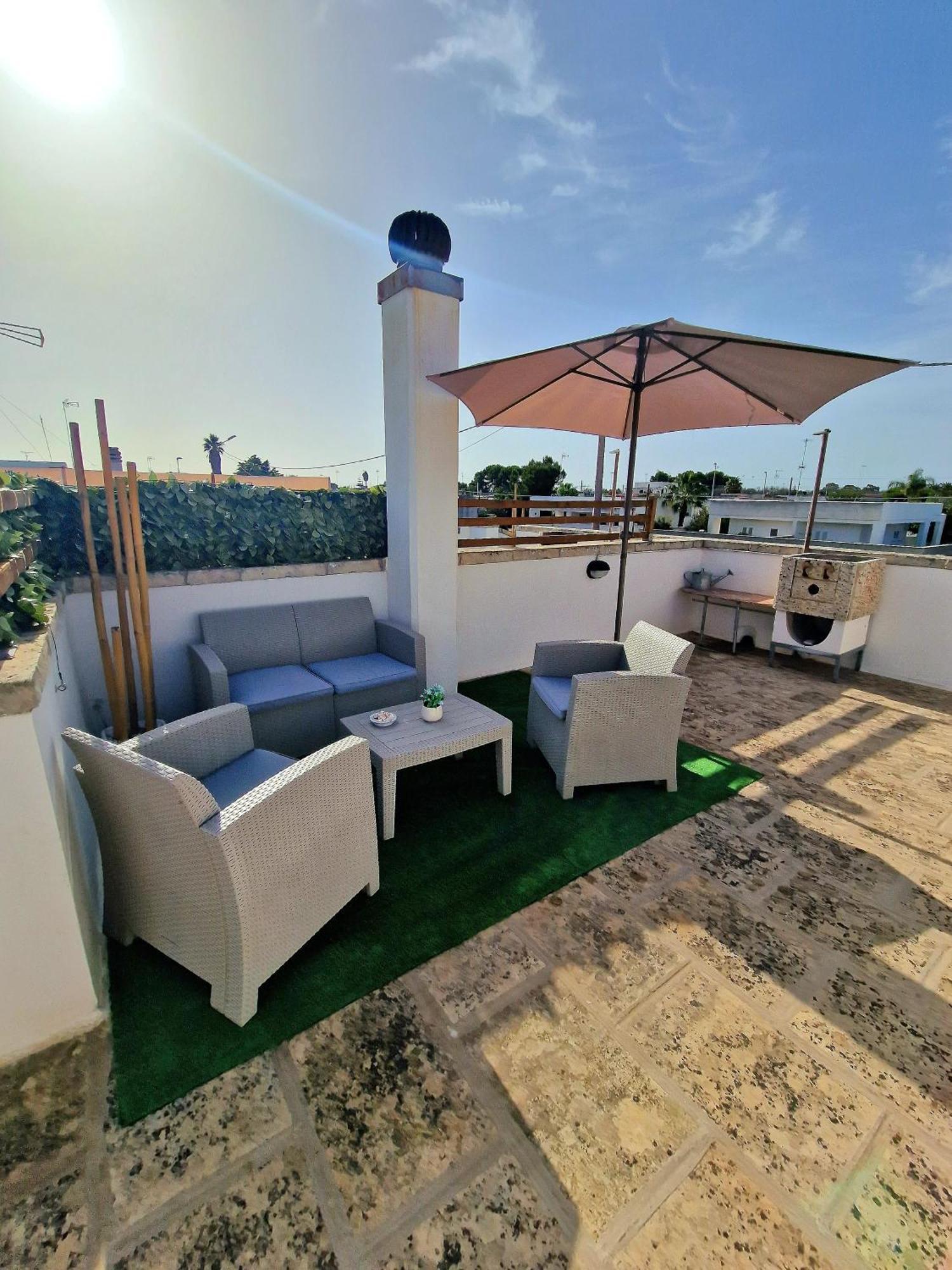 Апартаменты La Terrazza Dei Nonni Торре-Спеккья-Руджери Экстерьер фото